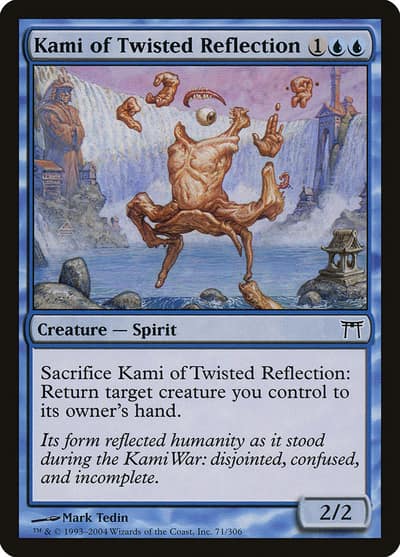 Kami of Twisted Reflection 71 Champions of Kamigawa Magic card