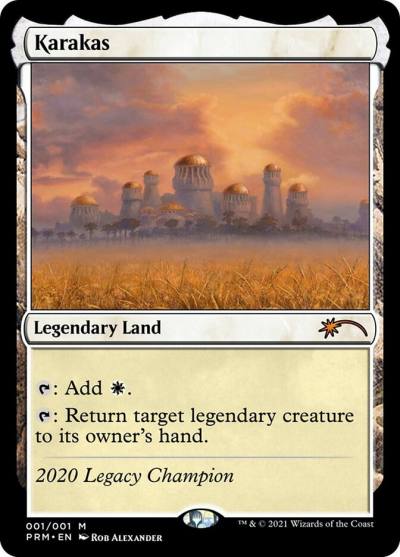 Karakas OLGC-2020A Legacy Championship Magic card