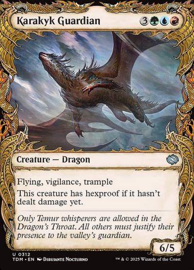Karakyk Guardian TDM-312 Tarkir: Dragonstorm Magic card