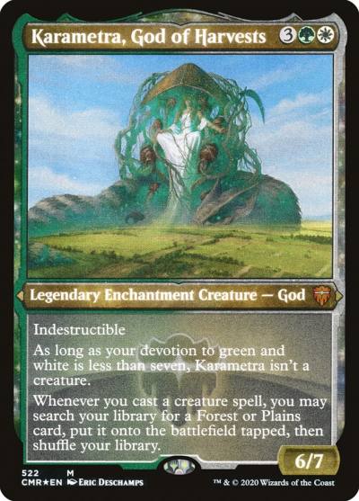 Karametra, God of Harvests CMR-522 Commander Legends Magic card