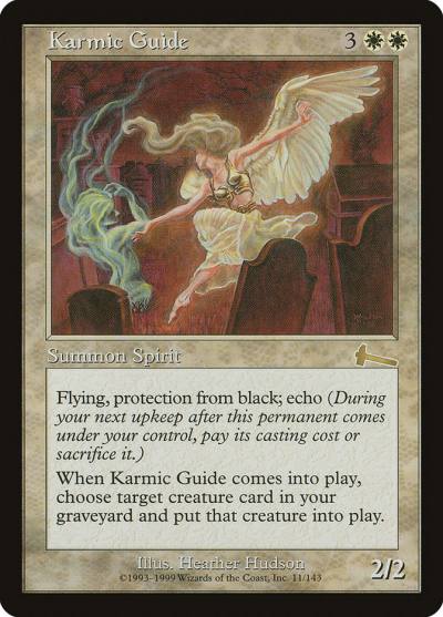 Karmic Guide ULG-11 Urza's Legacy Magic card
