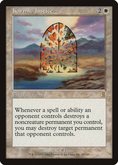 Karmic Justice ODY-26 Odyssey Magic card