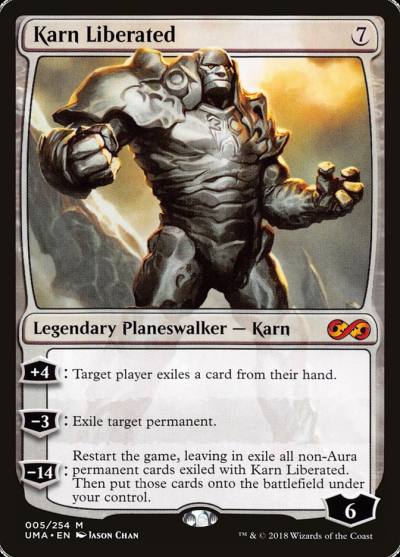 Karn Liberated UMA-5 Ultimate Masters Magic card
