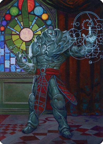 Karn, Living Legacy // Karn, Living Legacy ADMU-2 Dominaria United Art Series Magic card