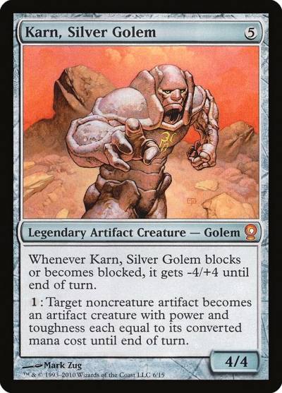 Karn, Silver Golem V10-6 From the Vault: Relics Magic card
