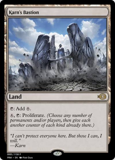 Karn's Bastion PRM-72223 Magic Online Promos Magic card