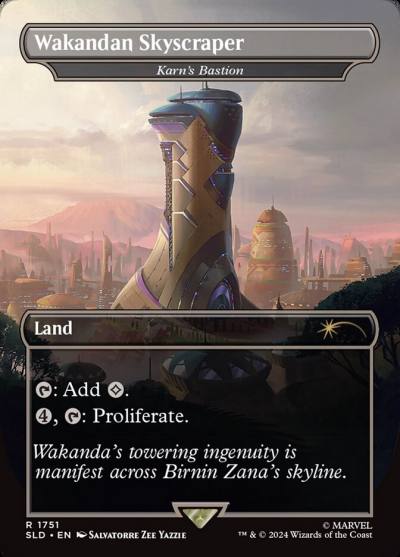Karn's Bastion SLD-1751 Secret Lair Drop Magic card