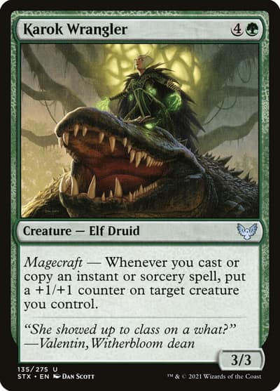 Karok Wrangler 135 Strixhaven: School of Mages Magic card