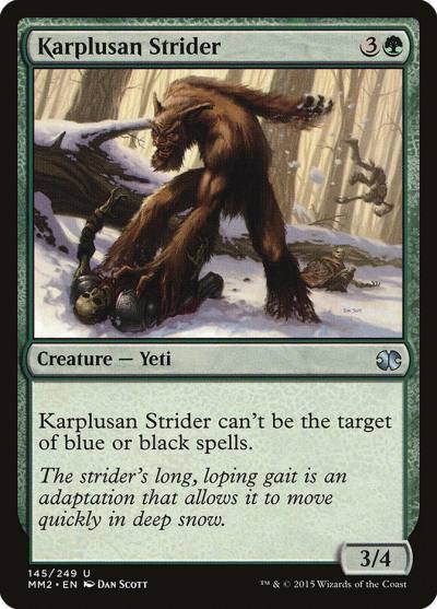 Karplusan Strider MM2-145 Modern Masters 2015 Magic card