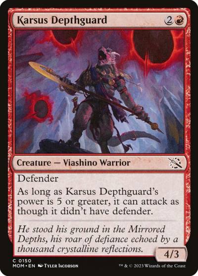 Karsus Depthguard 150 March of the Machine Magic card