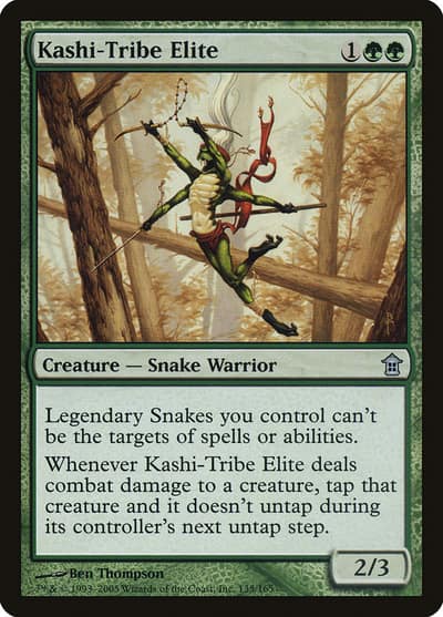 Kashi-Tribe Elite 135 Saviors of Kamigawa Magic card
