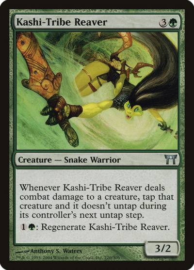 Kashi-Tribe Reaver 220 Champions of Kamigawa Magic card