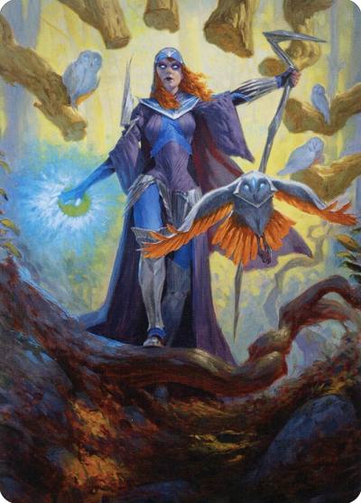 Kasmina, Enigma Sage // Kasmina, Enigma Sage ASTX-29 Strixhaven Art Series Magic card