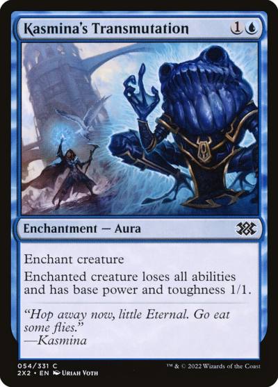 Kasmina's Transmutation 2X2-54 Double Masters 2022 Magic card