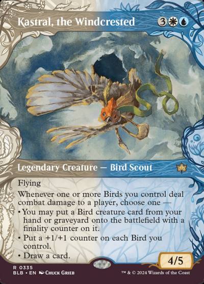 Kastral, the Windcrested BLB-335 Bloomburrow Magic card