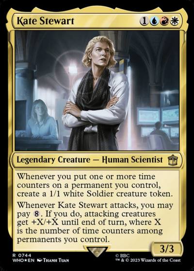 Kate Stewart WHO-744 Doctor Who Magic card