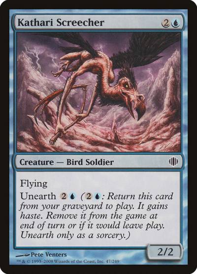 Kathari Screecher 47 Shards of Alara Magic card