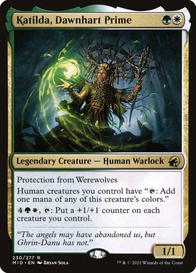 Katilda, Dawnhart Prime MID-230 Innistrad: Midnight Hunt Magic card