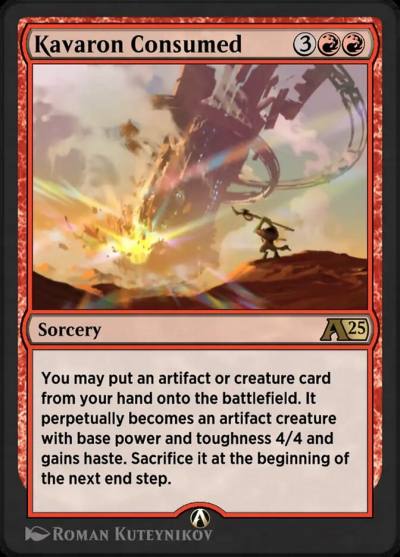 Kavaron Consumed YEOE-15 Alchemy: Edge of Eternities Magic card