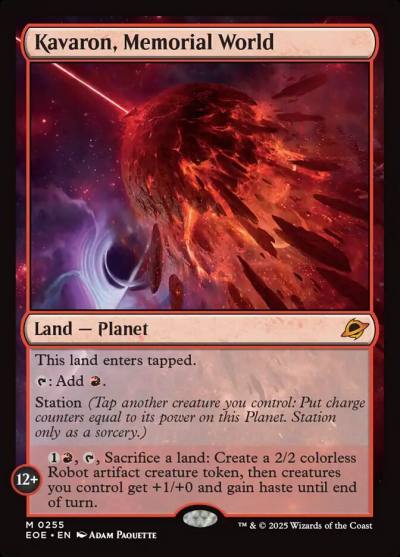 Kavaron, Memorial World EOE-255 Edge of Eternities Magic card