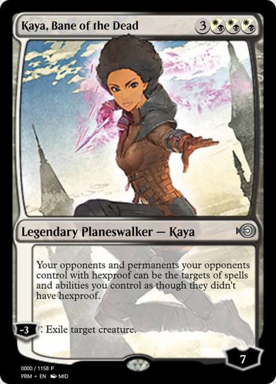 Kaya, Bane of the Dead PRM-72229 Magic Online Promos Magic card