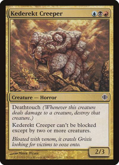 Kederekt Creeper ALA-176 Shards of Alara Magic card