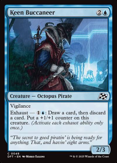 Keen Buccaneer 48 Aetherdrift Magic card