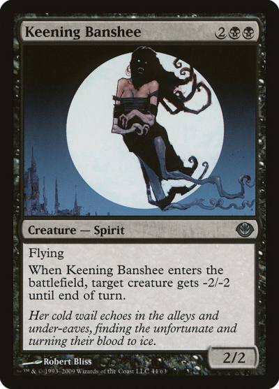 Keening Banshee DDD-44 Duel Decks: Garruk vs. Liliana Magic card