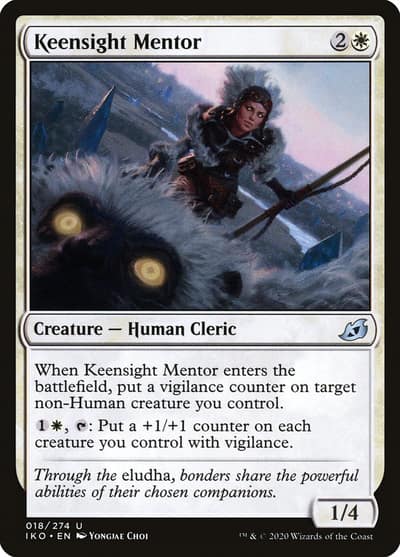 Keensight Mentor 18 Ikoria: Lair of Behemoths Magic card