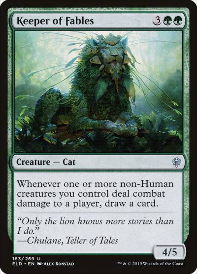 Keeper of Fables ELD-163 Throne of Eldraine Magic card