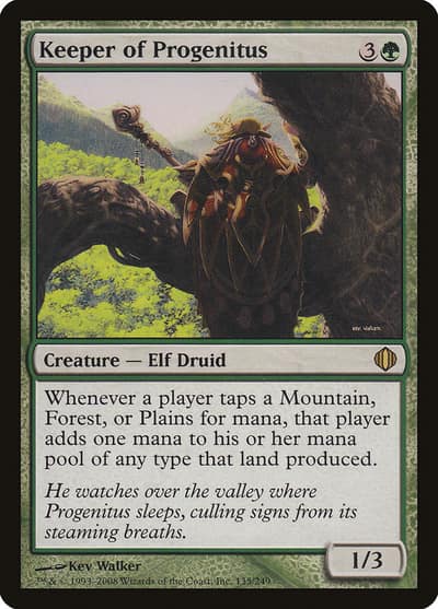 Keeper of Progenitus 135 Shards of Alara Magic card