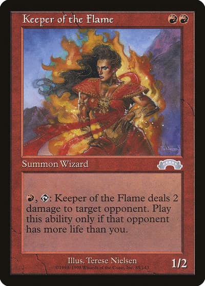 Keeper of the Flame 85 Exodus Magic card