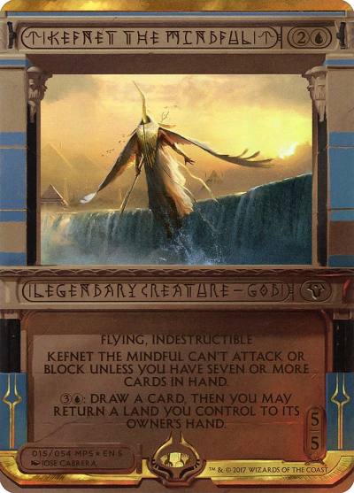 Kefnet the Mindful MP2-15 Amonkhet Invocations Magic card