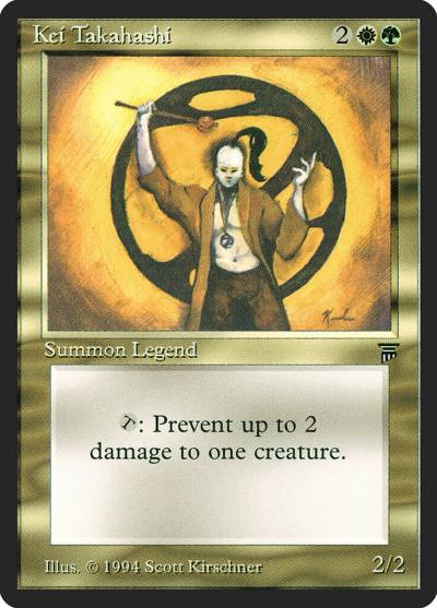Kei Takahashi LEG-238 Legends Magic card