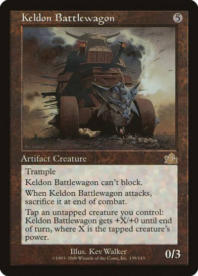 Keldon Battlewagon PCY-139 Prophecy Magic card