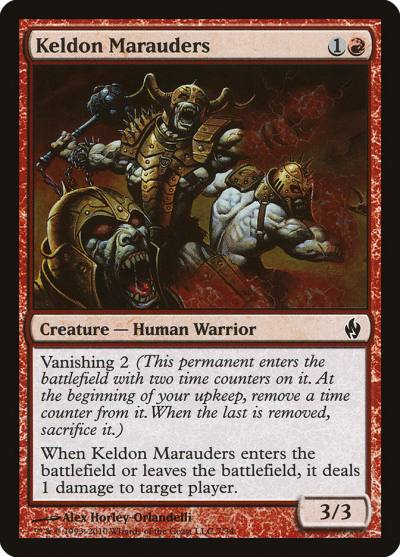 Keldon Marauders PD2-7 Premium Deck Series: Fire and Lightning Magic card