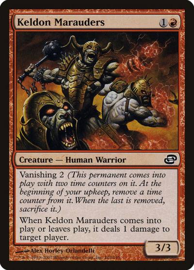 Keldon Marauders PLC-102 Planar Chaos Magic card
