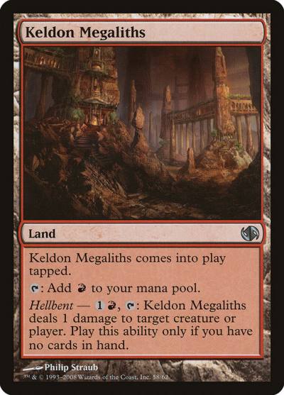 Keldon Megaliths DD2-58 Duel Decks: Jace vs. Chandra Magic card