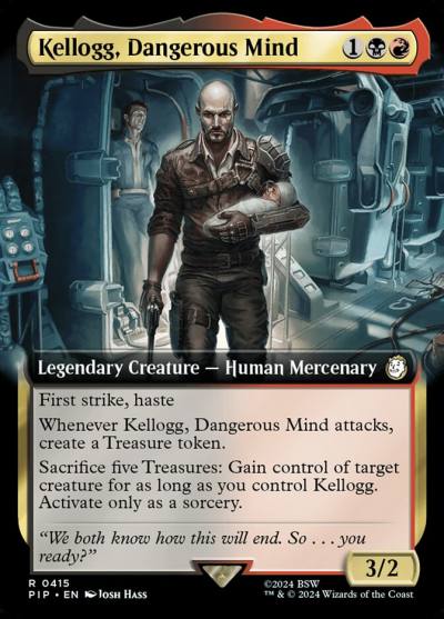Kellogg, Dangerous Mind PIP-415 Fallout Magic card