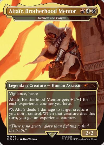 Kelsien, the Plague SLD-1558 Secret Lair Drop Magic card