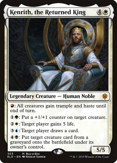 Kenrith, the Returned King ELD-303 Throne of Eldraine Magic card