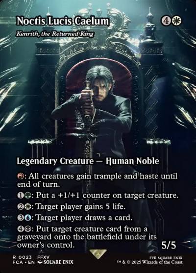 Kenrith, the Returned King FCA-23 Final Fantasy: Through the Ages Magic card