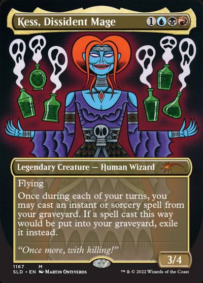 Kess, Dissident Mage SLD-1167 Secret Lair Drop Magic card