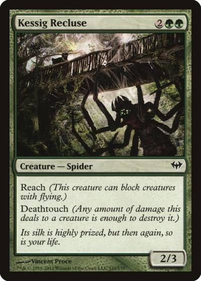 Kessig Recluse DKA-121 Dark Ascension Magic card