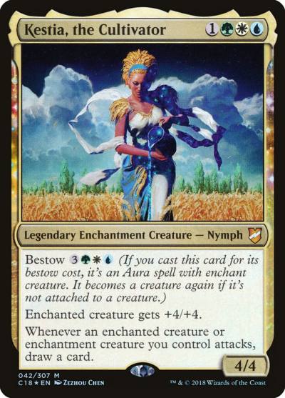 Kestia, the Cultivator C18-42 Commander 2018 Magic card