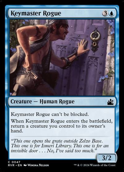 Keymaster Rogue RVR-47 Ravnica Remastered Magic card