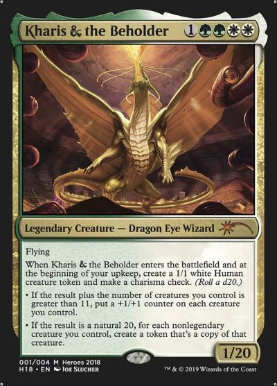 Kharis & The Beholder PH18-1 2018 Heroes of the Realm Magic card
