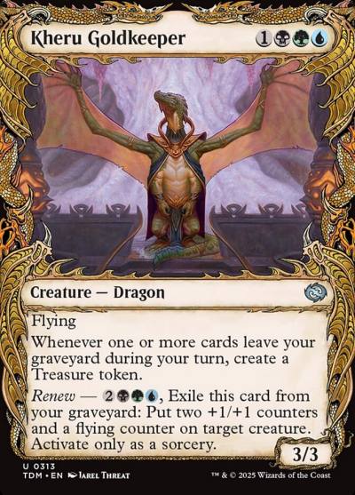 Kheru Goldkeeper TDM-313 Tarkir: Dragonstorm Magic card
