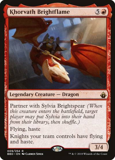 Khorvath Brightflame BBD-9 Battlebond Magic card