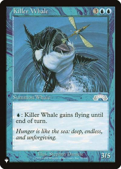 Killer Whale PLST-EXO-37 The List Magic card